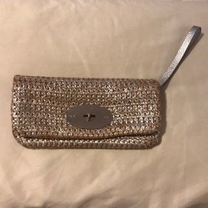 GAP straw wristlet